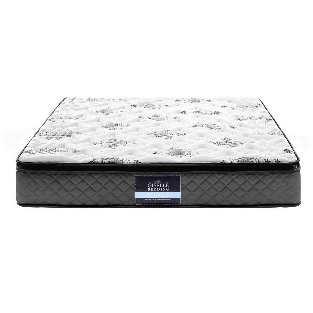 Zaire 24cm Thick Pillow Top Spring Mattress - King