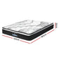Sapphire Bed & Mattress Package no Drawers - White Double