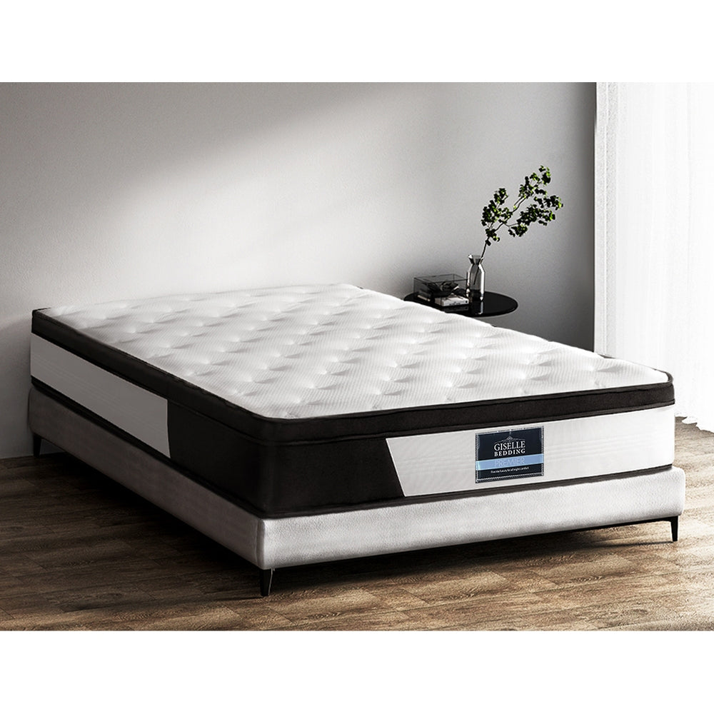 Nyla 30cm Euro Top Mattress Pocket Spring Medium Firm - Double