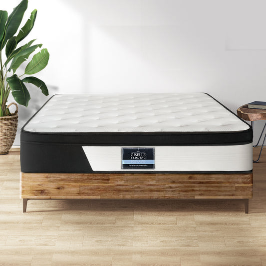 Nyla 30cm Euro Top Mattress Pocket Spring Medium Firm - King