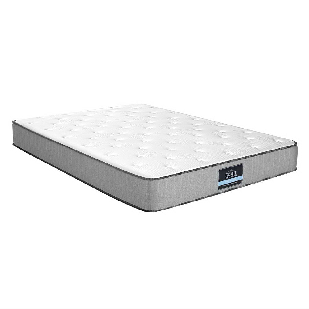 Kiara 23cm Extra Firm Pocket Spring Foam Mattress Super Firm - Double