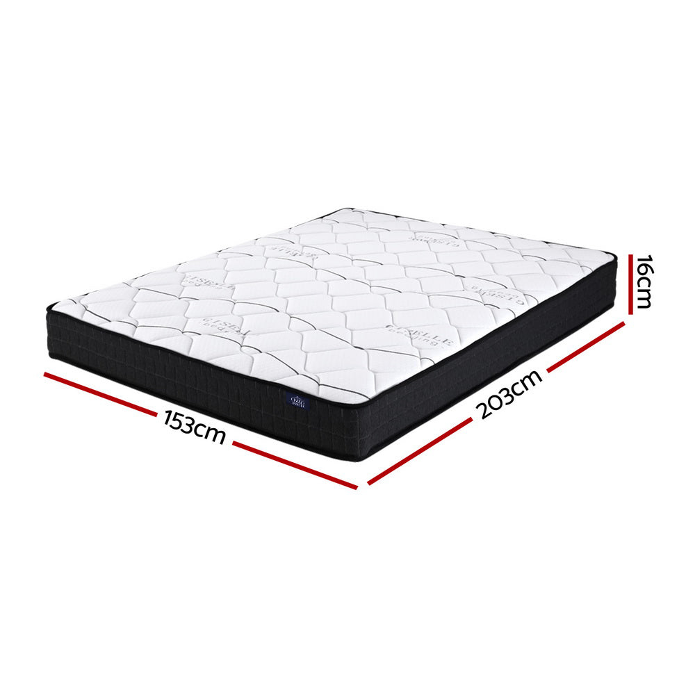 Apex 16cm Thick Premium Knitted Fabric Spring Mattress - Queen