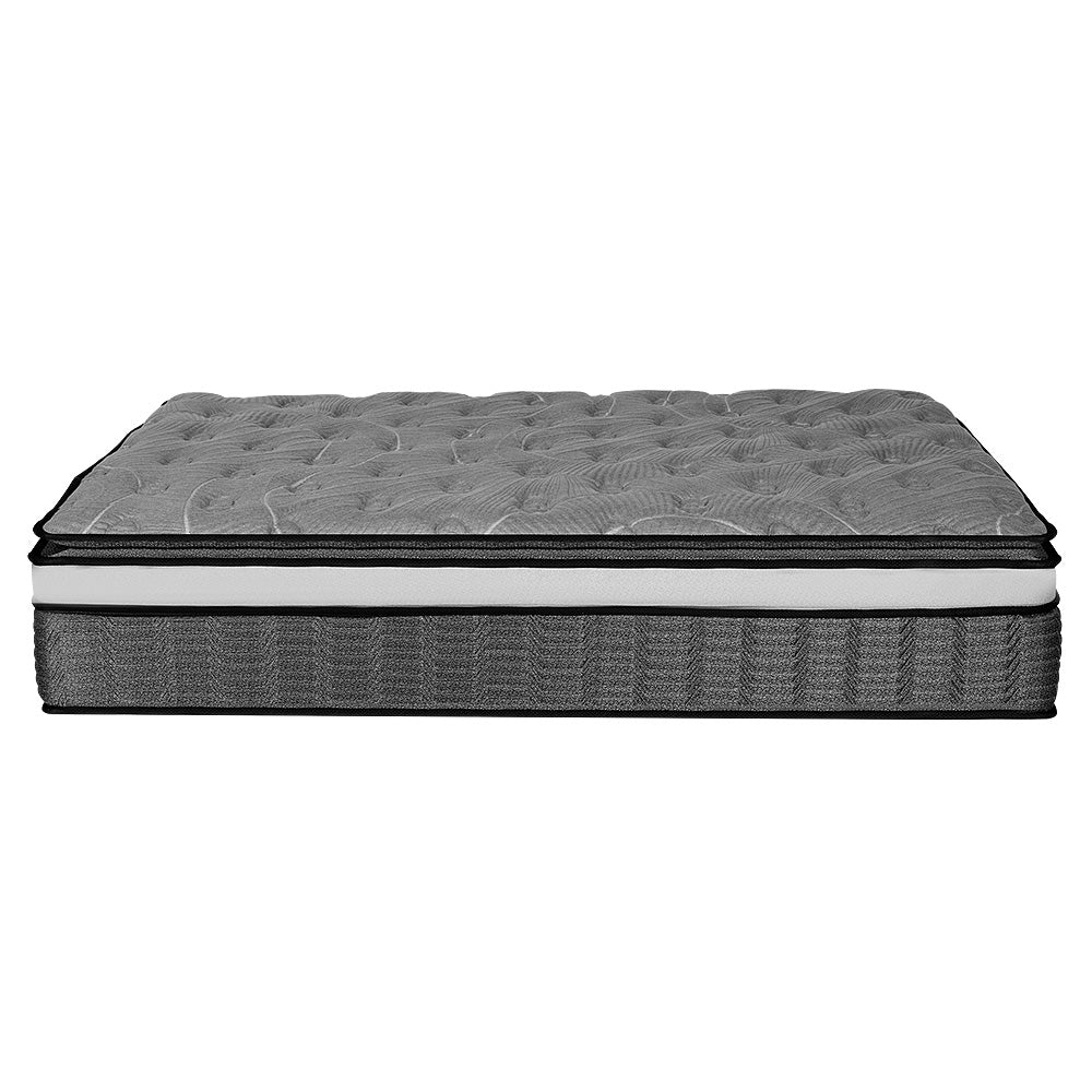 Homer 34cm Mattress Pocket Mini Spring 9-Zone Bed - Queen