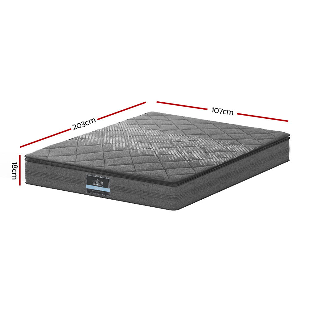 Eden 18cm Mattress Pillow Top - King Single
