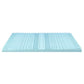 SINGLE 11 Zone 8cm Memory Foam Mattress Topper - Blue