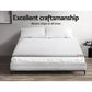Queen Giselle Bedding Memory Foam Mattress Topper Egg Crate 5cm