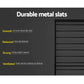 Luanda Metal Bed Frame Platform Foundation Base - Black Single