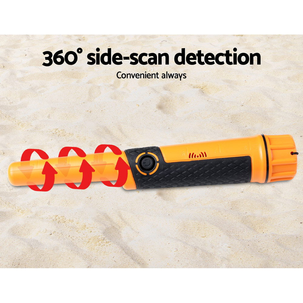 Portable Handheld Pinpointed Metal Detector Automatic Waterproof Hunter?