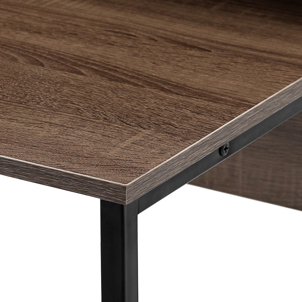 Artiss Computer Desk Shelf Oak 100cm