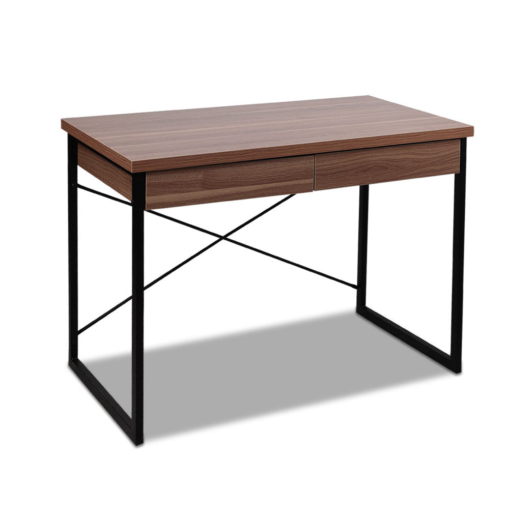 Clementine Office Desk & Chair Package - Walnut