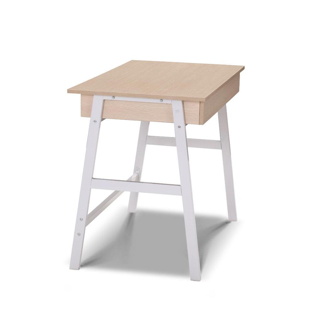 Artiss Computer Desk Drawer Cabinet Oak 100cm