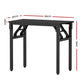 Artiss Computer Desk Foldable Black 80cm