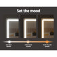 Makeup Mirror 60x50cm Hollywood Vanity with LED Light Tabletop - White