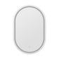 LED Wall Mirror With Light 50x75cm Bathroom Decor Oval Mirrors Vanity