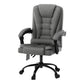 Thorne 2 Point Massage Office Chair Fabric - Grey