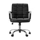 Sakura Ergonomic Office Chair Office Chair PU Leather Mid Back - Black