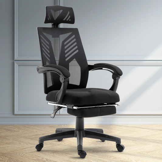 Gaming Office Chair Computer Desk Chair Home Work Recliner Black