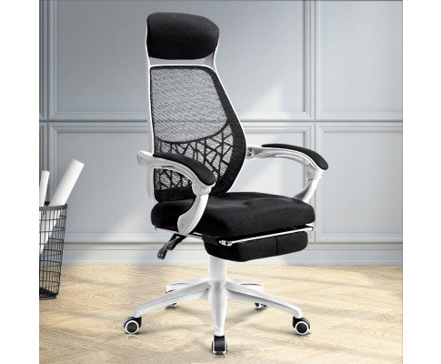 Vaas Gaming Office Chair Computer Desk Home Work Study - White