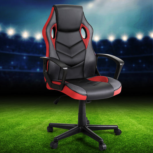 Garrus Gaming Office Chair Office Chair Computer Chairs - Red & Black