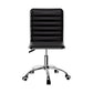 Wario Gaming Office Chair Computer Desk PU Leather Low Back - Black