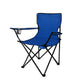 Set of 2 Folding Camping Chairs Arm Foldable Portable Outdoor Fishing Picnic Chair Blue