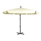 3m Kalaoa Outdoor Umbrella Patio Cantilever with Cross Steel Base - Beige