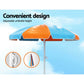 Pablo Kids Table & Chairs Set Outdoor Picnic Bench Umbrella Water Box - Wood