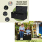 Outdoor Storage Bench Box Garden Sheds Tools Wicker Cushion Patio Chair