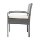 Harold 2-Seater Furniture 3-Piece Outdoor Setting - Grey