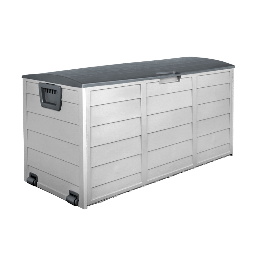 290L Outdoor Storage Box - Grey