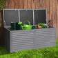 Outdoor Storage Box 490L Bench Seat Indoor Garden Toy Tool Sheds Chest