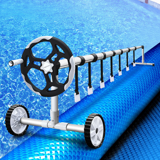 Swimming Pool Cover Pools Roller Wheel Solar Blanket Covers10X4M
