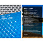 Solar Swimming Pool Cover Roller Wheel Blanket Adjustable 10x4M