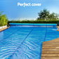 Pool Cover 11x6.2m 400 Micron Silver Swimming Pool Solar Blanket 6.55m Roller