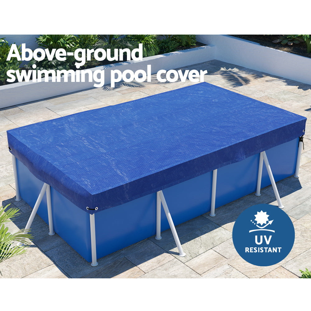 Pool Cover 3x2m Above-ground Swimming Pool Blanket Blue