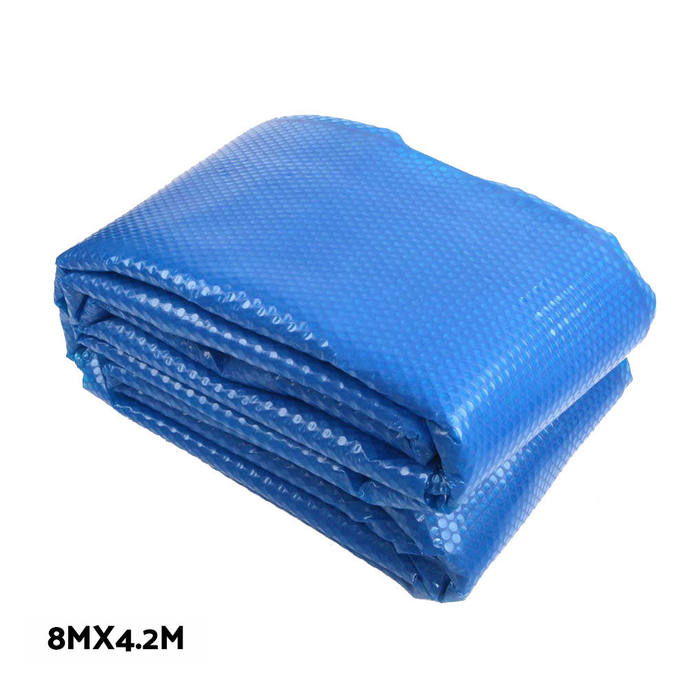 Pool Cover Roller Blanket Bubble Heater Solar Swimming Covers 8x4.2M