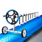 Pool Cover Roller Solar Blanket Bubble Heater Covers Swimming 8.5x4.2m