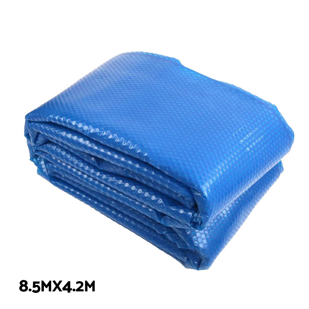 Pool Cover Roller Solar Blanket Bubble Heater Covers Swimming 8.5x4.2m