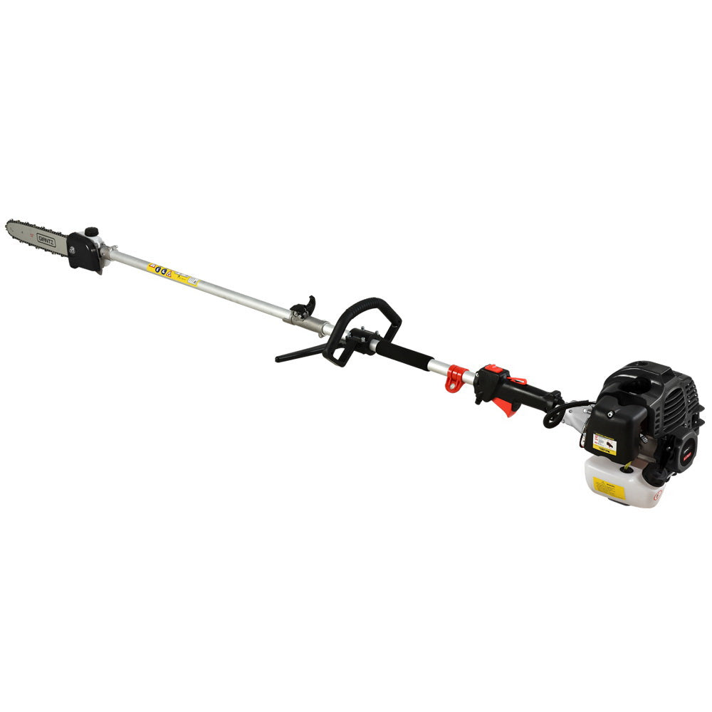 62CC Pole Chainsaw Hedge Trimmer 12in Chain Saw 5.6m Long Reach