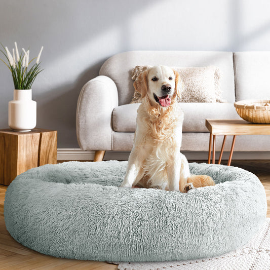Alaunt Dog Beds 110cm Pet Cat Bed - Light Grey XLARGE