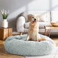 Alaunt Dog Beds 90cm Pet Cat Bed - Light Grey LARGE