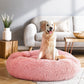 Alaunt Dog Beds 90cm Pet Cat Bed - Pink LARGE
