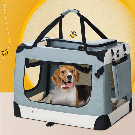 Pet Carrier Soft Crate Dog Cat Travel Portable Cage Kennel Foldable XXLarge