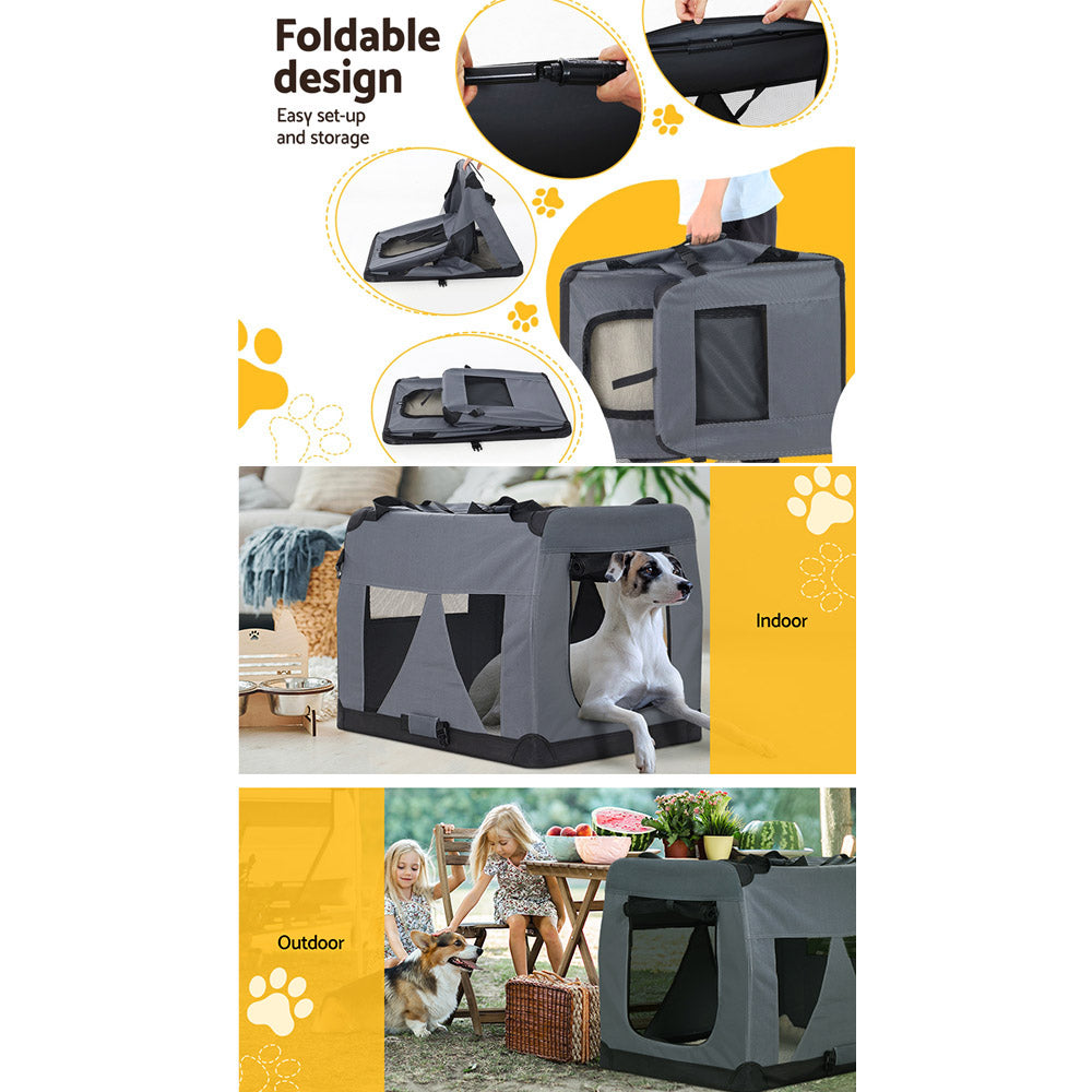 Pet Carrier Soft Crate Dog Cat Travel Portable Cage Kennel Foldable XXXXLarge