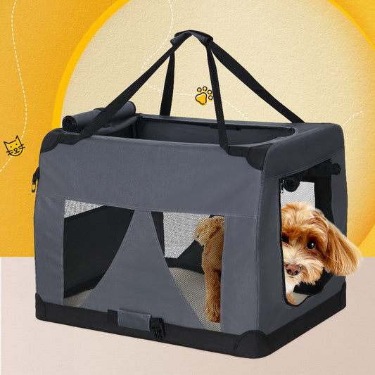 Pet Carrier Soft Crate Dog Cat Travel Portable Cage Kennel Foldable Car XLarge