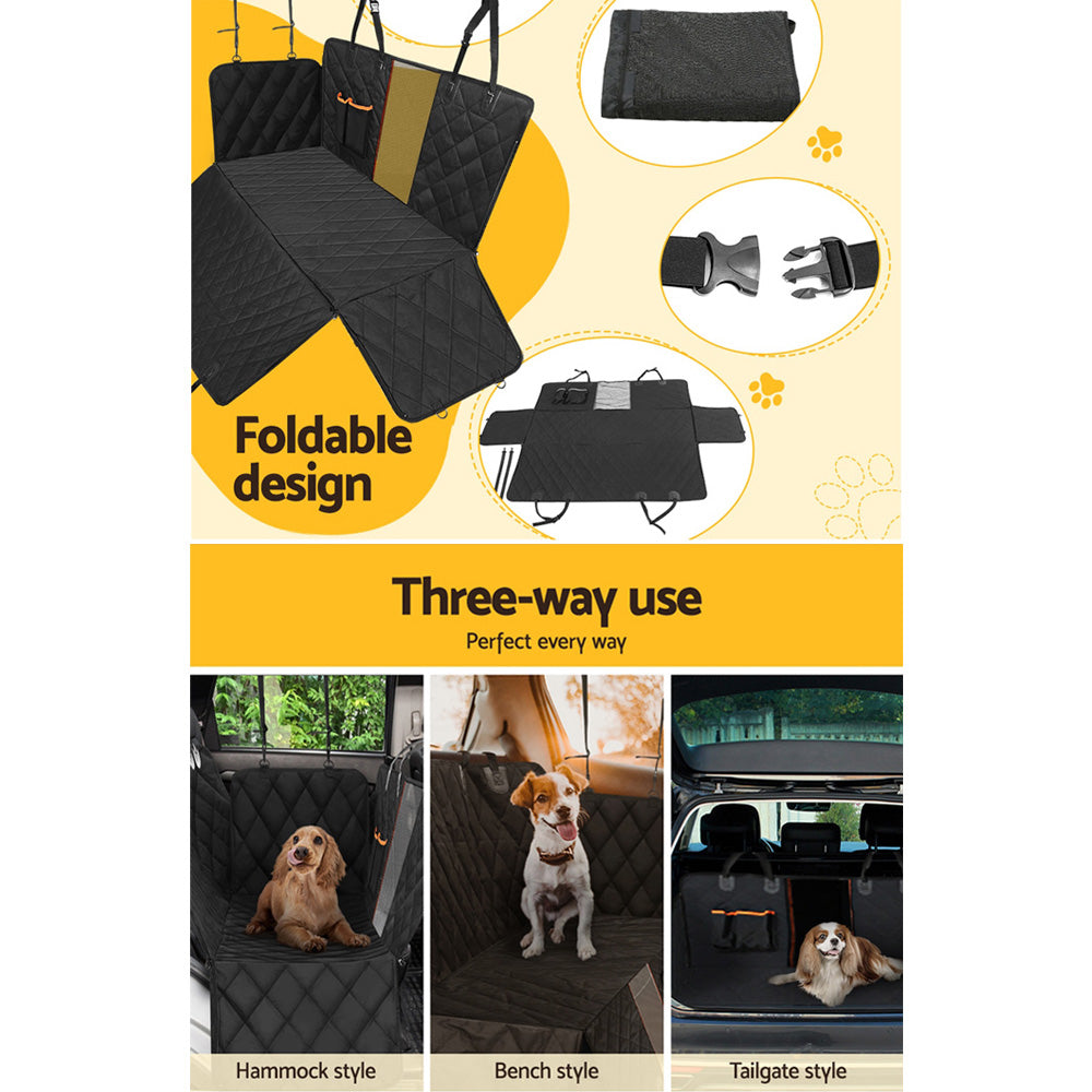 Pet Car Seat Cover Dog Protector Hammock Back Waterproof Belt Non Slip Mat