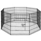 Pet Dog Playpen 2x30" 8 Panel Puppy Exercise Cage Enclosure Fence