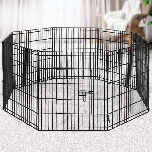 Pet Dog Playpen 2x30" 8 Panel Puppy Exercise Cage Enclosure Fence