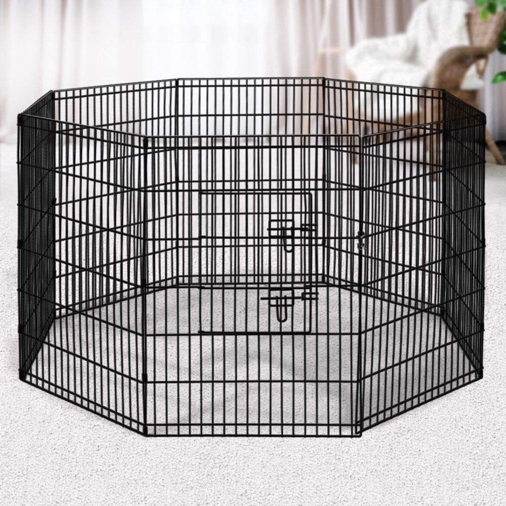 Pet Playpen Dog Playpen 2x36" 8 Panel Exercise Cage Enclosure Fence