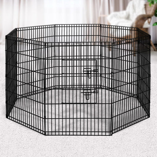 Pet Playpen Dog Playpen 2x36" 8 Panel Exercise Cage Enclosure Fence